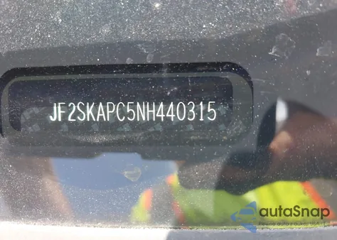 2022 Subaru Forester Limited from USA, damaged, VIN JF2SKAPC5NH440315